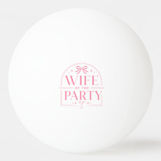 Bolinha De Ping Pong Bolsa tote da esposa da festa