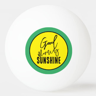 Bolinha De Ping Pong Bom dia, sol