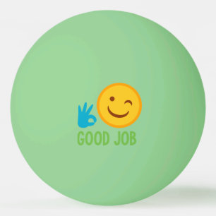 Bolinha De Ping Pong Bom trabalho Emoji