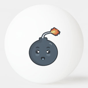 Bolinha De Ping Pong Bomba de Kawaii