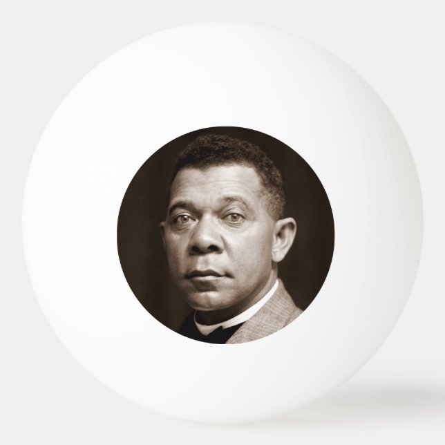 Bolinha De Ping Pong Booker Washington: Educador Afro-Americano (Frente)