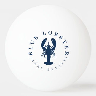 Bolinha De Ping Pong Botão da Imobiliária Lagosta Azul
