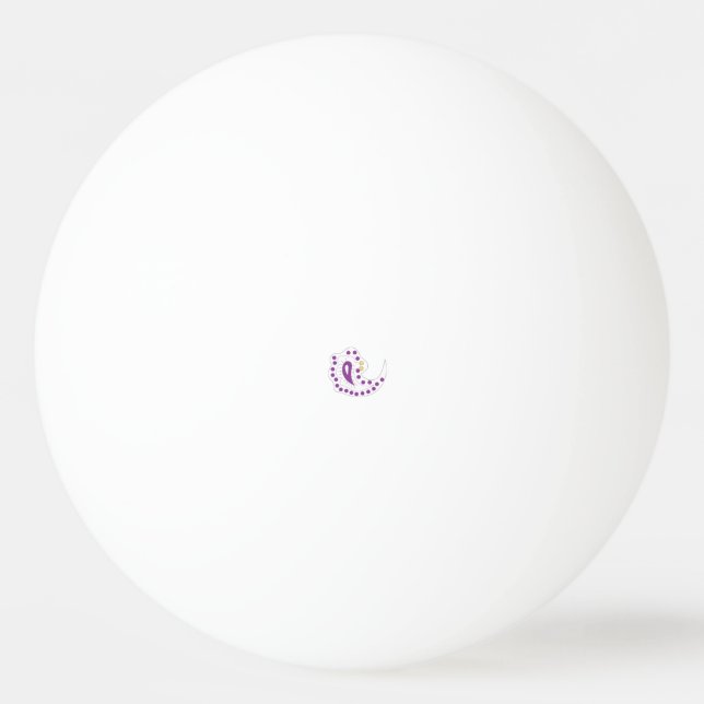 Bolinha De Ping Pong Bransoletka z serduszkiem Style, Light EggPlant (Frente)