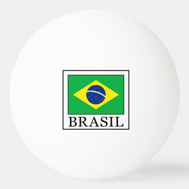 Bolinha De Ping Pong Brasil (Frente)
