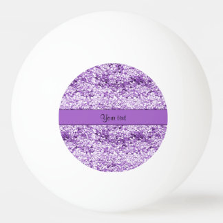 Bolinha De Ping Pong Brilho roxo Sparkly