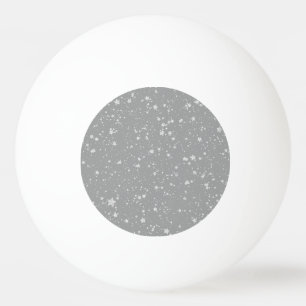 Bolinha De Ping Pong Brilho Stars4 - Prata