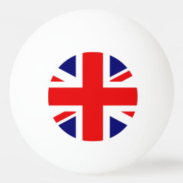 Bolinha De Ping Pong British Flag United Kingdom of England