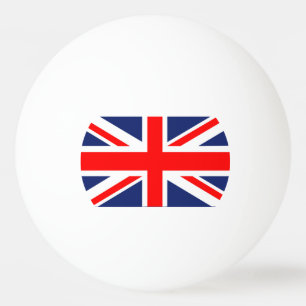 Bolinha De Ping Pong British Union Jack Flag
