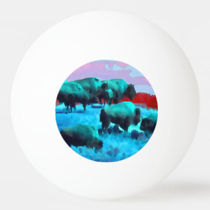 Bolinha De Ping Pong Buffalos