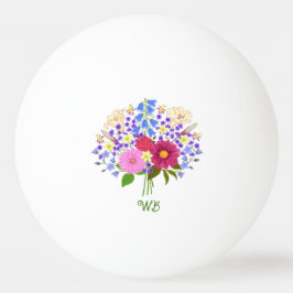Bolinha De Ping Pong Buquê de flores