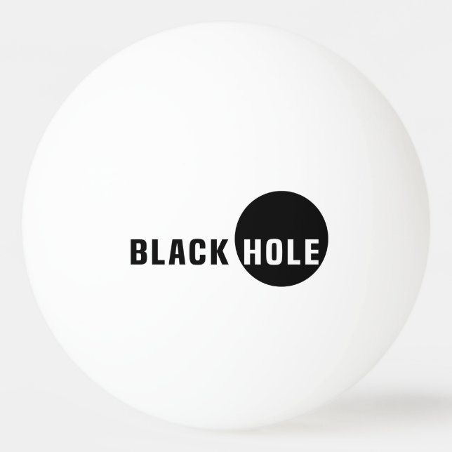 Bolinha De Ping Pong Buraco Negro (Frente)