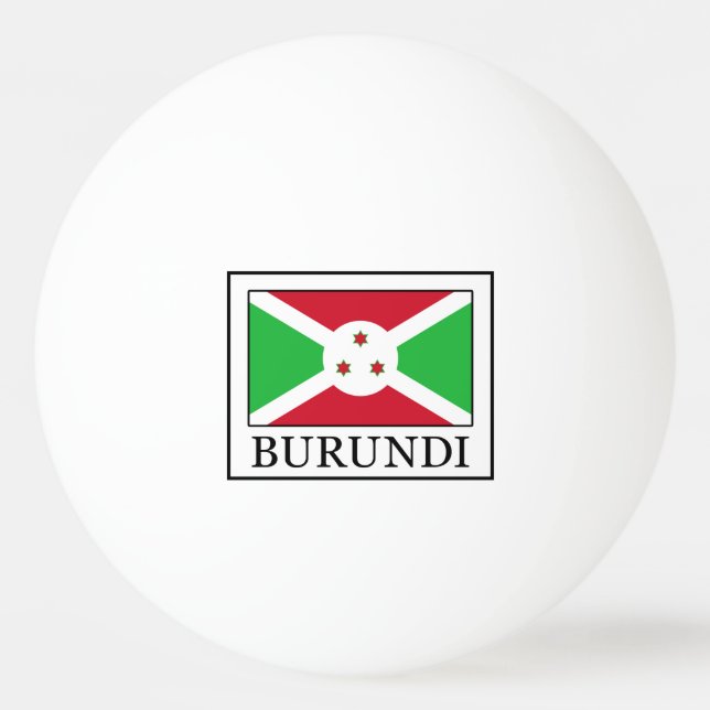 Bolinha De Ping Pong Burundi (Frente)