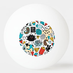 Bolinha De Ping Pong Cabeça louca