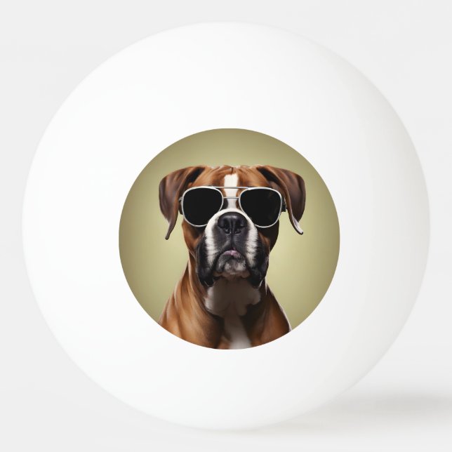 Bolinha De Ping Pong Cachorro legal (Frente)
