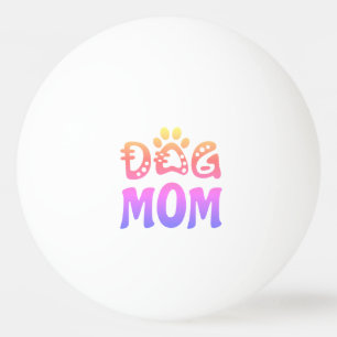 Bolinha De Ping Pong Cachorro Mãe