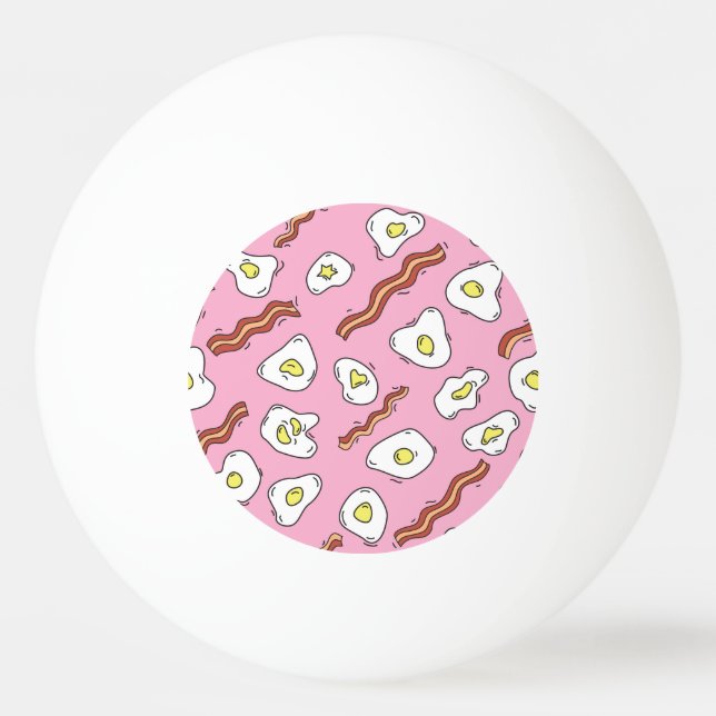 Bolinha De Ping Pong Café da Manhã Bonanza: Delitos de Cartoon (Frente)