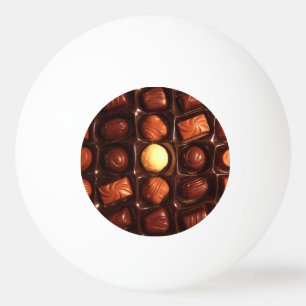Bolinha De Ping Pong Caixa bonita dos chocolates