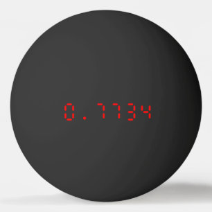 Bolinha De Ping Pong Calculadora de LED Hello 0,7734