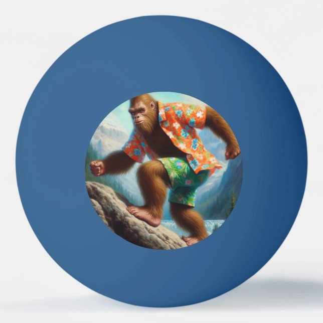 Bolinha De Ping Pong Caminho do Pé Grande (Frente)