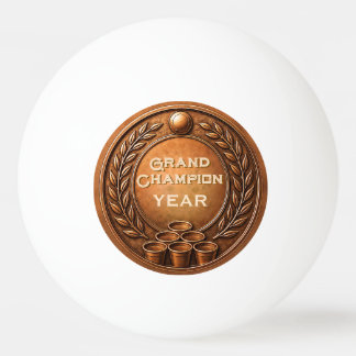 Bolinha De Ping Pong Campeonato do Torneio de Beer Pong Medalha de Bron
