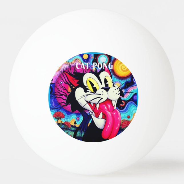 BOLINHA DE PING PONG CANADAFIRST CAT (Frente)