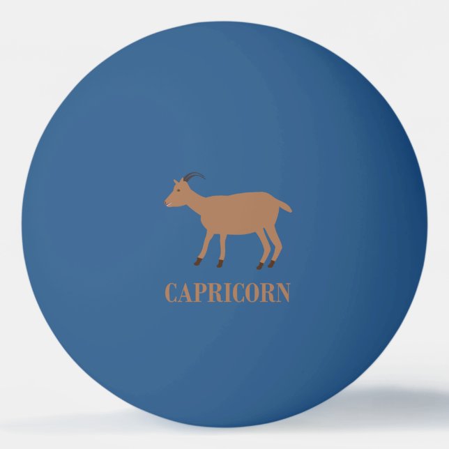 Bolinha De Ping Pong Capricorn - Sinal de Estrela - Capa (Frente)