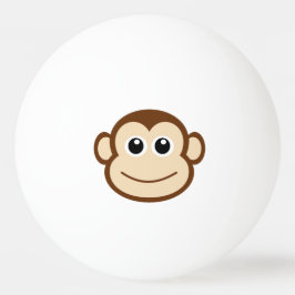 Bolinha De Ping Pong Cara bonito do macaco do bebê