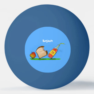 Bolinha De Ping Pong Cartografia de formigas engraçadas