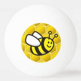 Bolinha De Ping Pong Cartoon de Honeybee