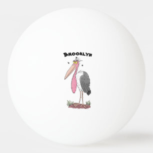 Bolinha De Ping Pong Cartoon engraçado marabou