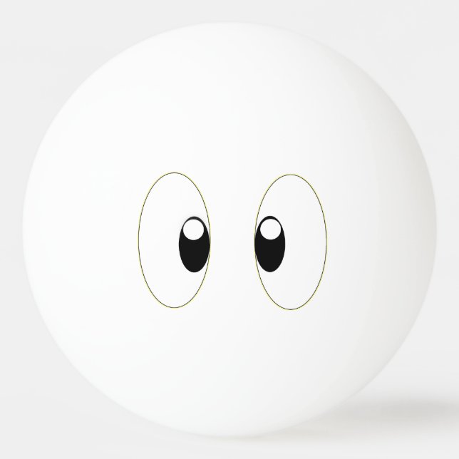 BOLINHA DE PING PONG CARTOON EYES (Frente)