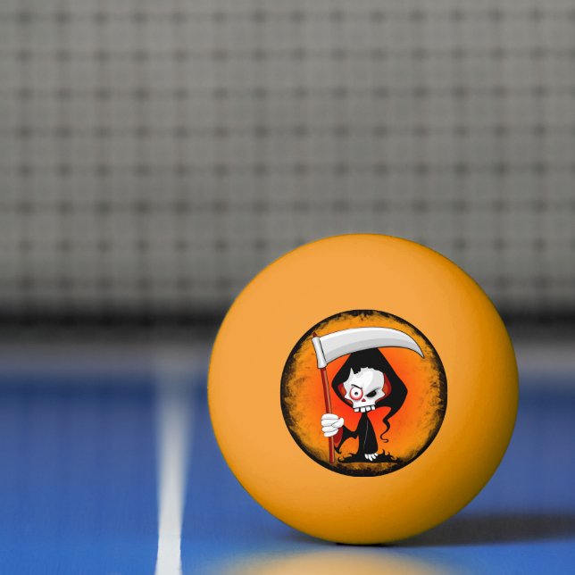 Bolinha De Ping Pong Cartoon Grim Reaper (Líquido)