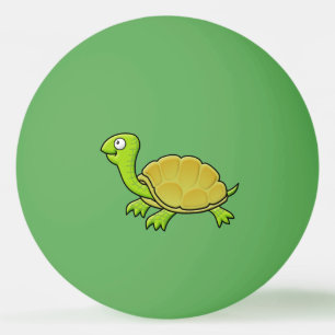 Bolinha De Ping Pong Cartoon Turtle