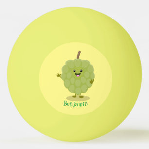 Bolinha De Ping Pong Cartum de maçã-cuada