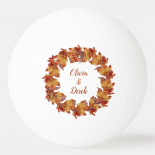 Bolinha De Ping Pong Casamento de Folhagem de Quebra de Script