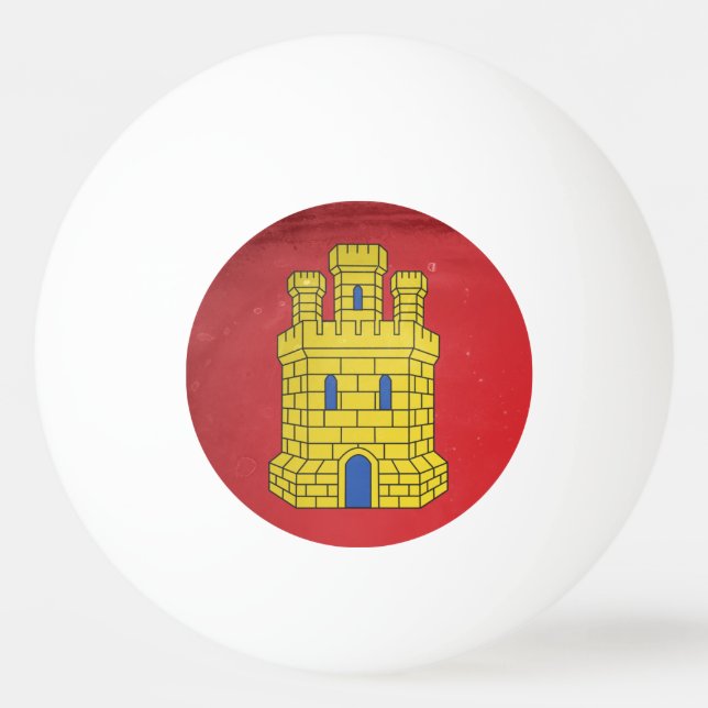 Bolinha De Ping Pong Castela e Leão (Frente)