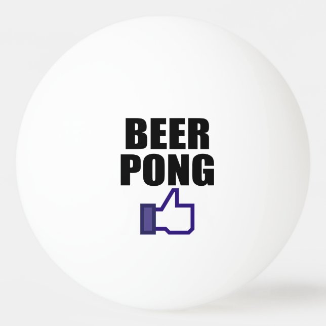 BOLINHA DE PING PONG CERVEJA PONG, COMO ISTO (Frente)