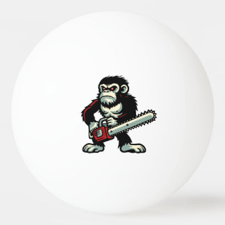 Bolinha De Ping Pong Chainsaw Chimp