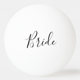 Bolinha De Ping Pong Change Font - Custom Bride 
