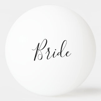 Bolinha De Ping Pong Change Font - Custom Bride