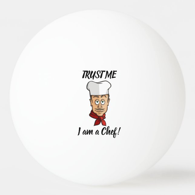 Bolinha De Ping Pong Chef (Frente)