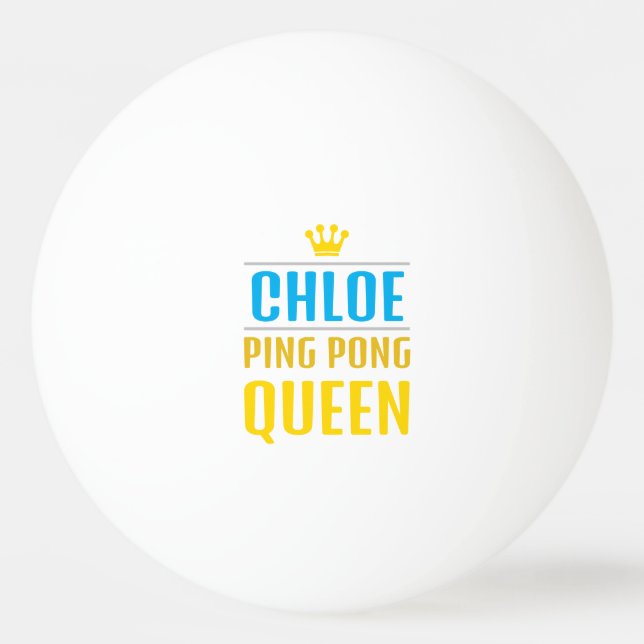 Bolinha De Ping Pong Chloe (Frente)