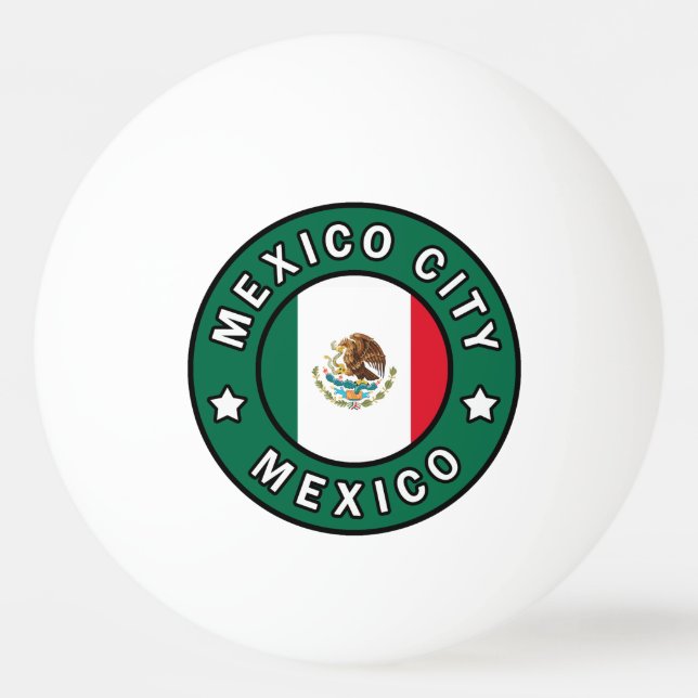 Bolinha De Ping Pong Cidade do México México (Frente)