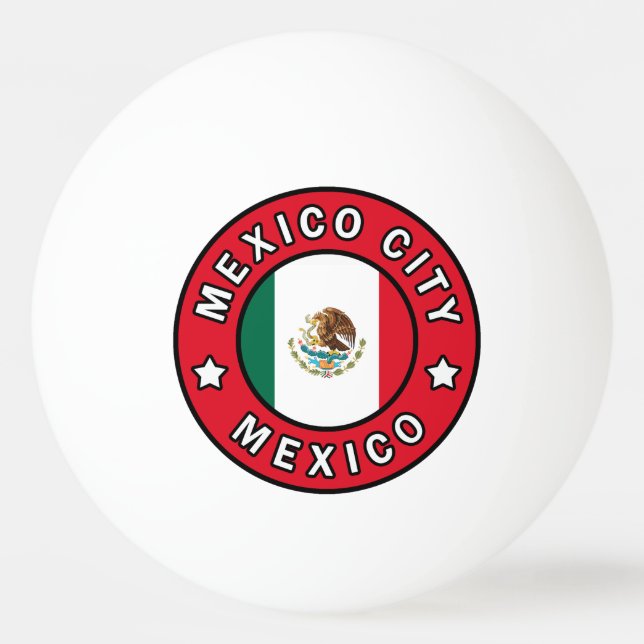 Bolinha De Ping Pong Cidade do México México (Frente)