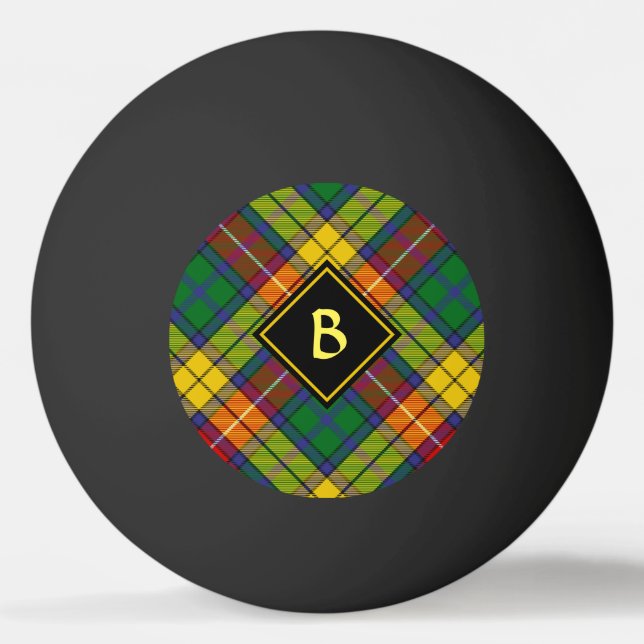Bolinha De Ping Pong Clan Buchanan Tartan (Frente)