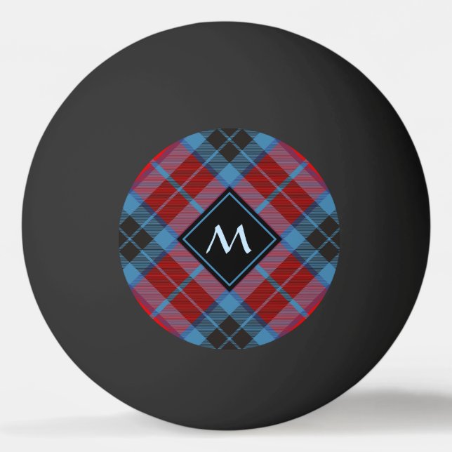 Bolinha De Ping Pong Clan MacTavish Tartan (Frente)