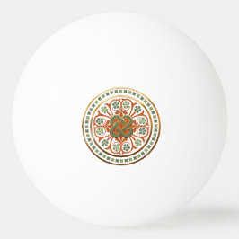 Bolinha De Ping Pong Clover Mandala