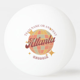 Bolinha De Ping Pong Clube de tênis de mesa de  de Atlanta Georgia City