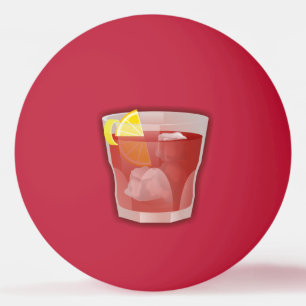 Bolinha De Ping Pong Cocktail de Americano