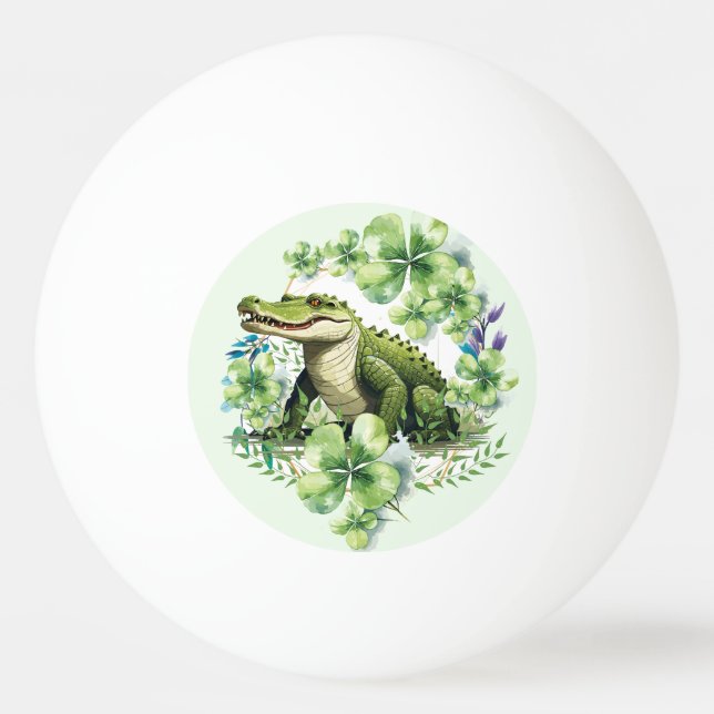 Bolinha De Ping Pong cocodrille  (Frente)